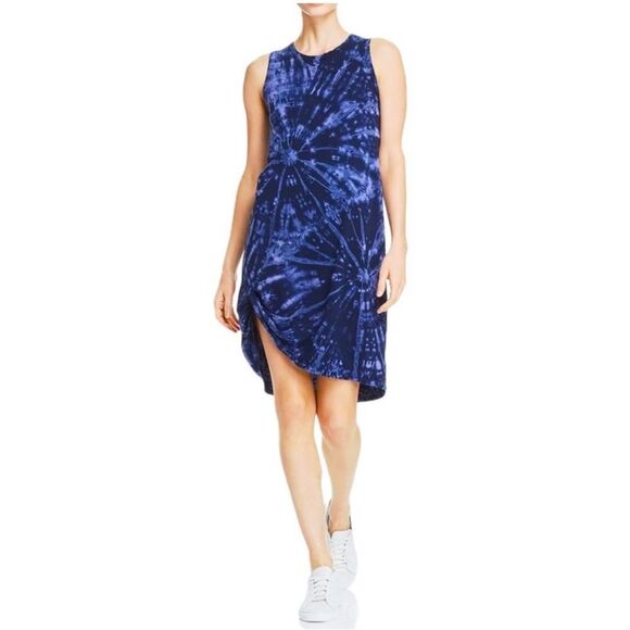Anthropologie N:PHILANTHROPY LORI TIE DYE DRESS BLUE Medium - Picture 1 of 13